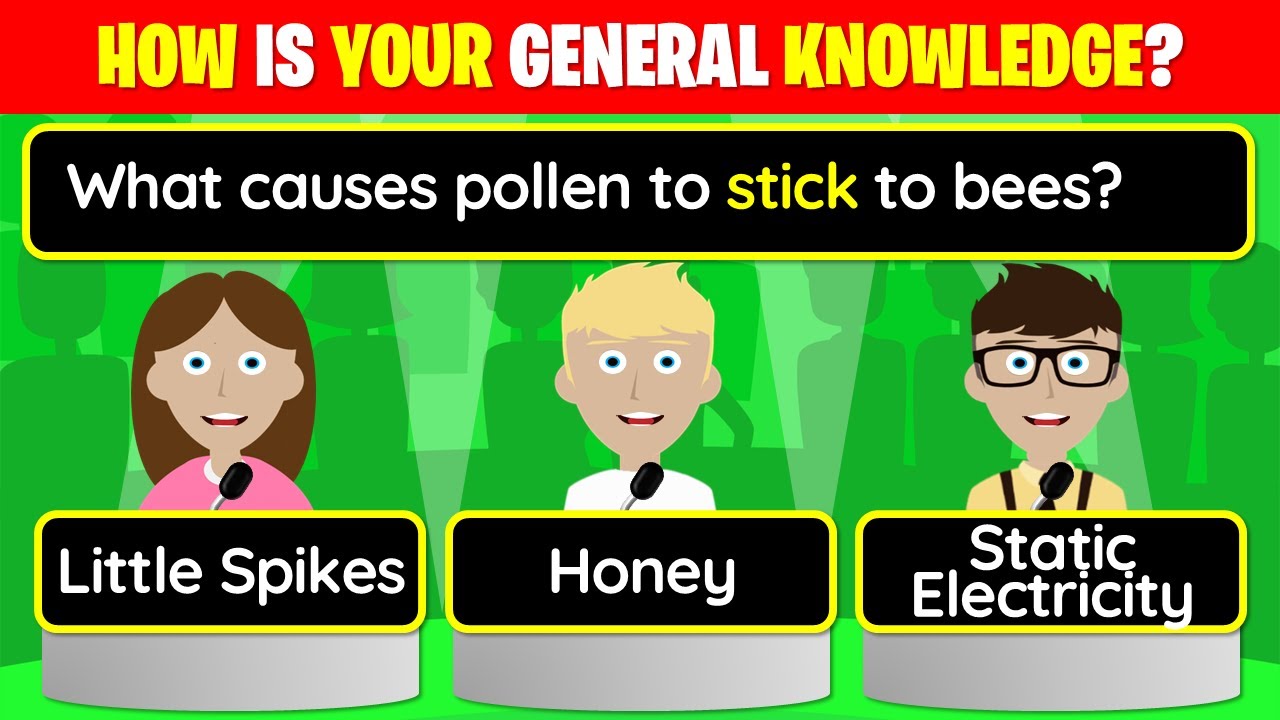 👉  40 Trivia Quiz Questions - How is YOUR general knowledge?! | 25-158