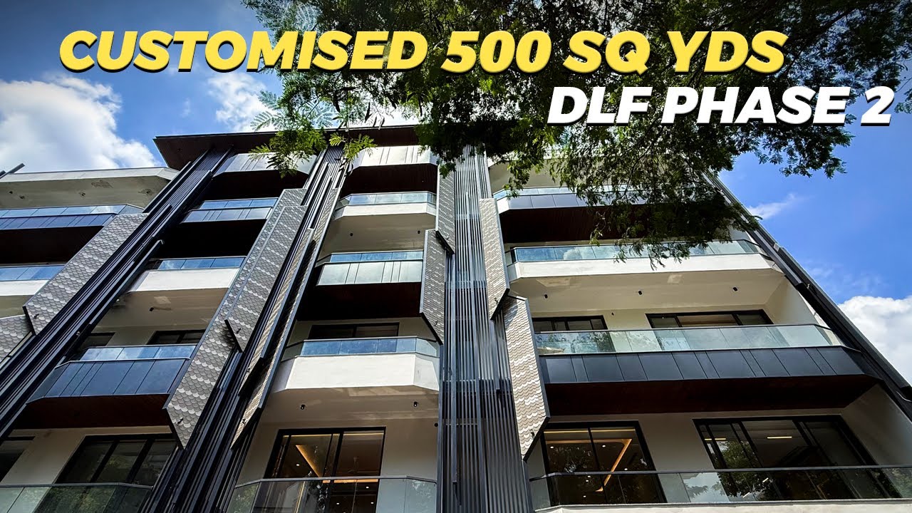 Luxurious 4BHK Builder Floor in DLF Phase 2 Gurgaon | 500 Sq Yds | Customised Floor
