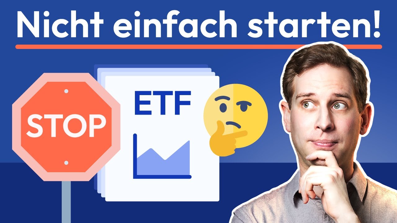 Investieren in ETFs: DAS musst du VORHER wissen!