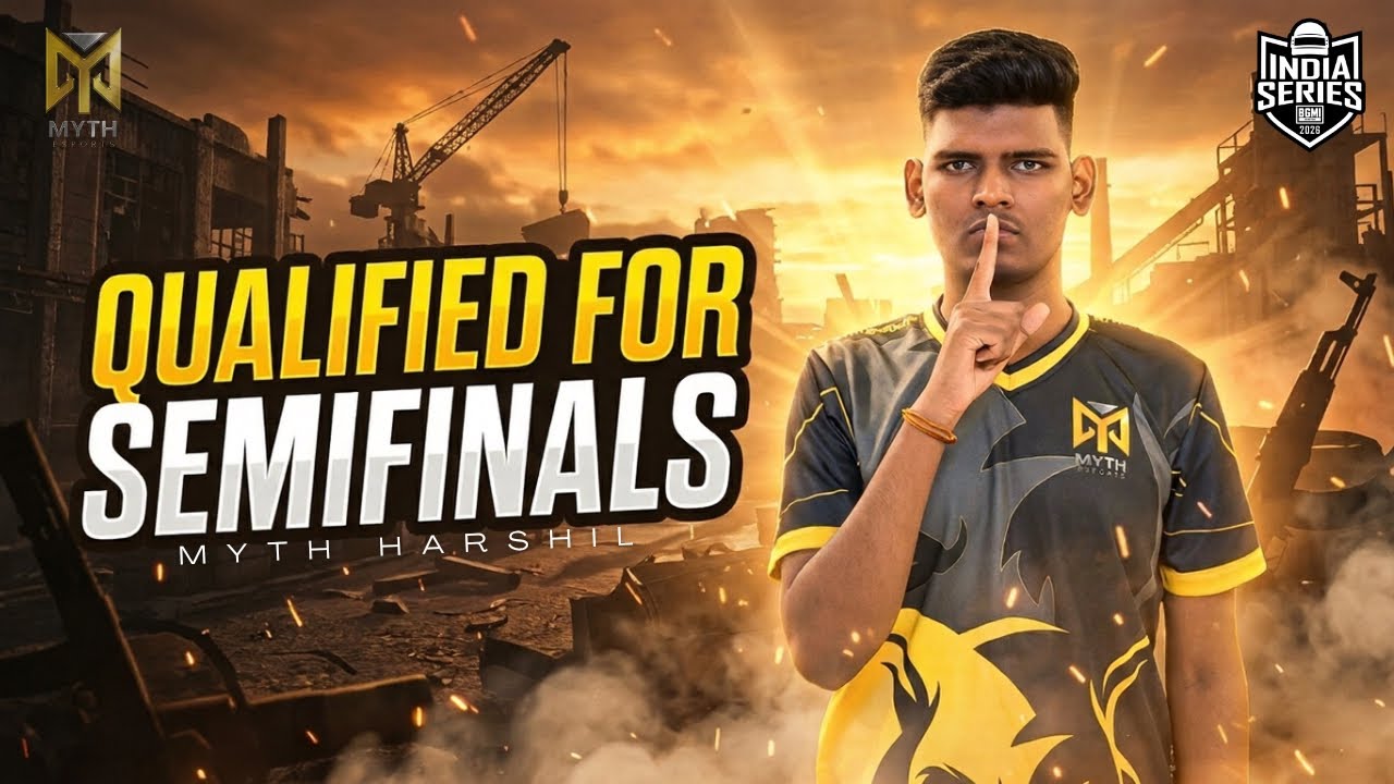 BGIS WILDCARD & TOURNAMENT FRAGS💛 | MythHARSHIL | QUALIFIED FOR BGIS SEMI | BGMI!! #viralvideos#bgmi