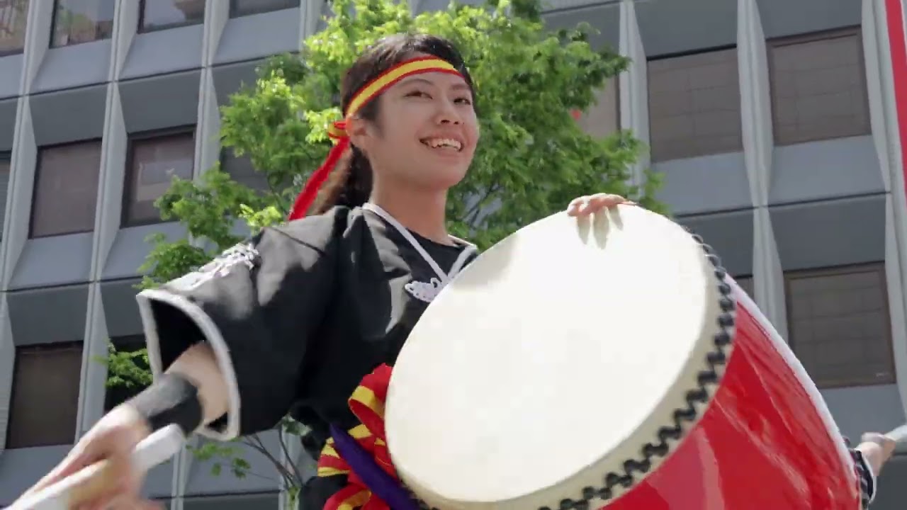 琉球國祭り太鼓 第15回はかた駅前どんたくストリート