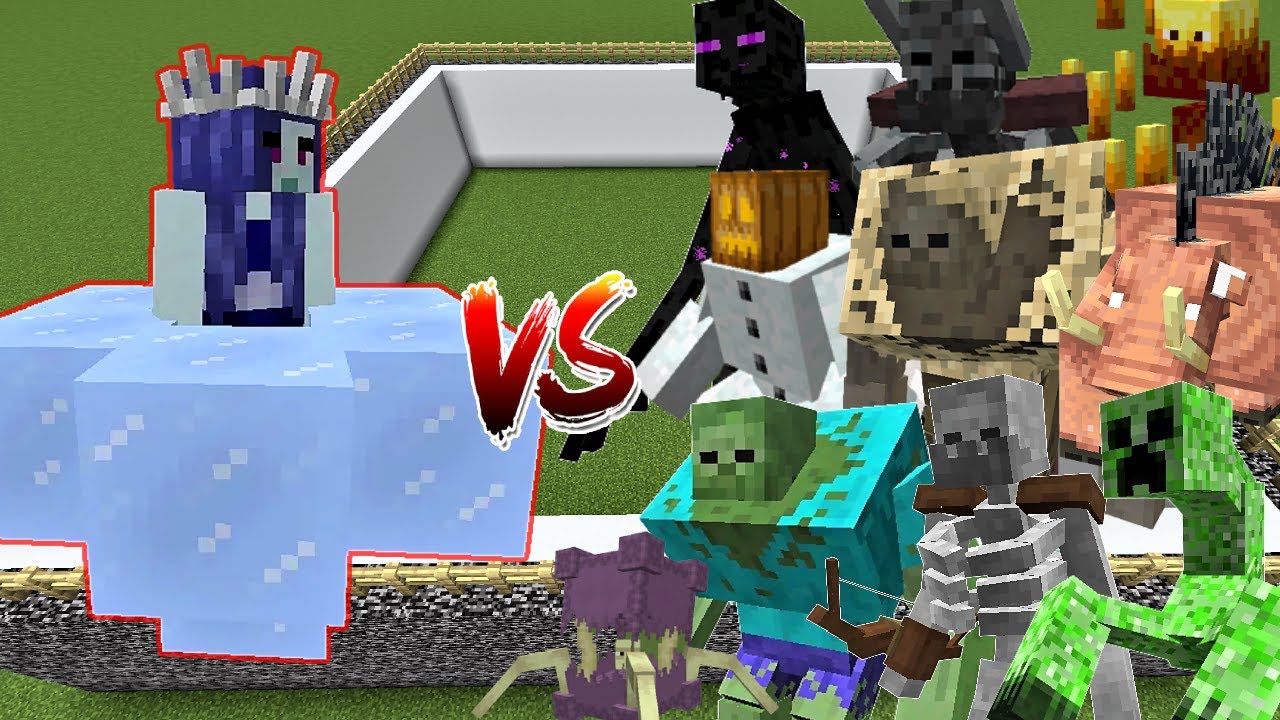 Snow Queen vs All Mutant Mob | Twilight Forest vs Mutant Mob [Minecraft Mob Battle]