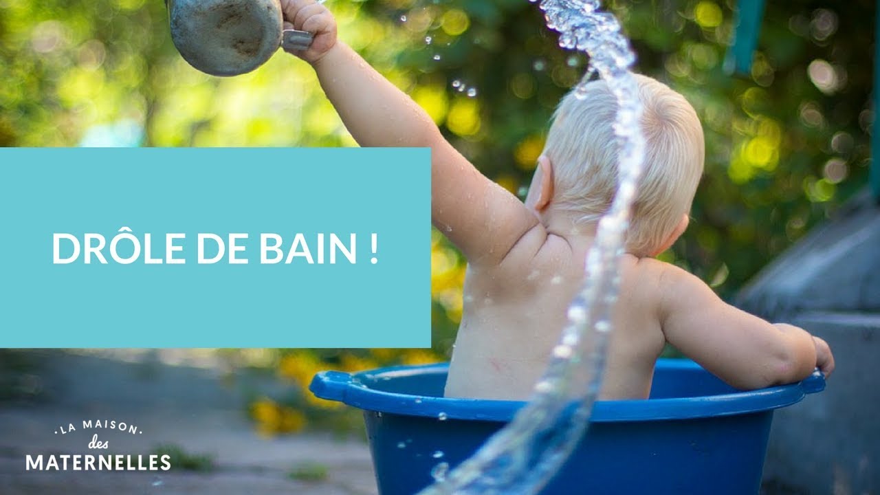 Drôle de bain ! - La Maison des Maternelles #LMDM