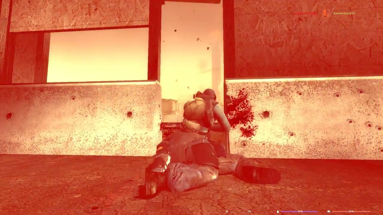 Trying to survive on City 17's rooftops as a Rebel