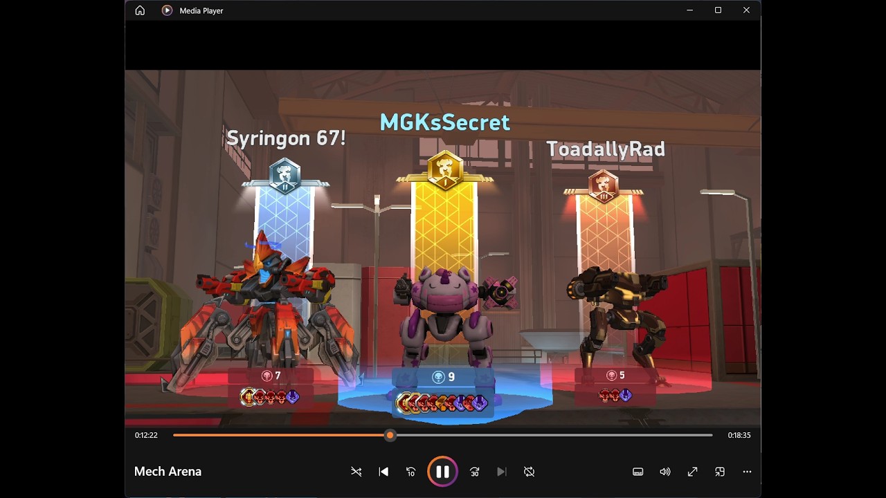 Mech Arena MGKsSecret Free For All tournament 2026 03 13 20 36 45
