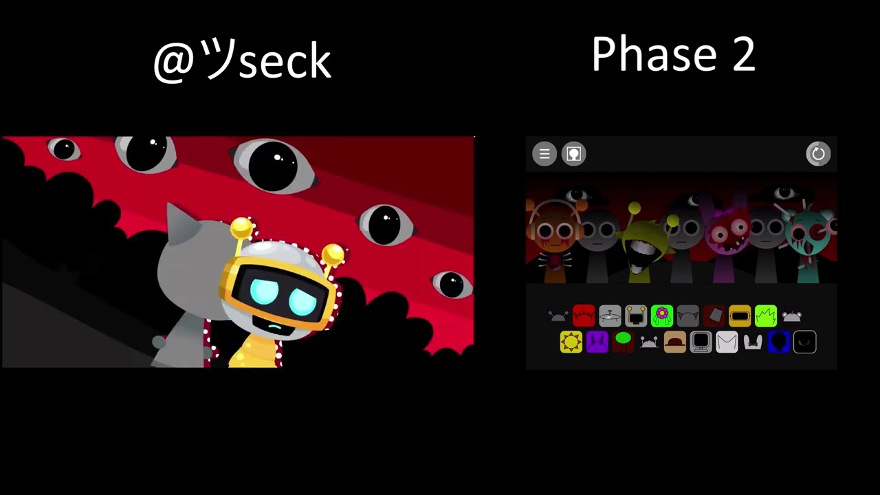 Incredibox Sprunki - Phase 2 Animation | Sprunki Phase 2 Comparison