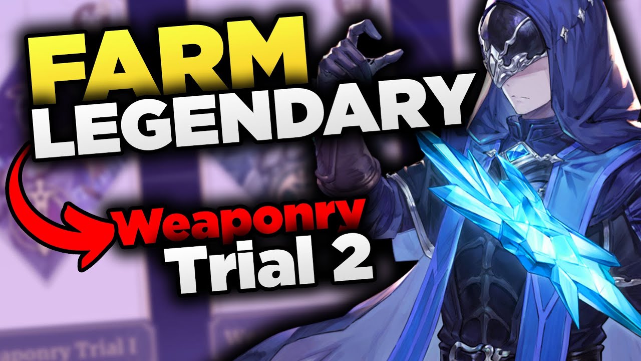 WEAPONRY TRIAL 2: Sword of Convallaria Legendary Gear Farming Guide (SoC)