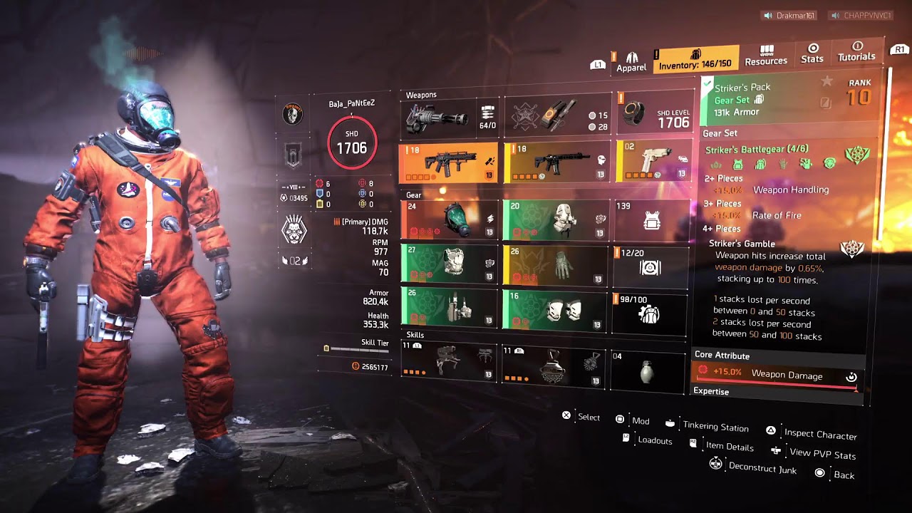 Division 2  Grinding season pass n Helping Agents