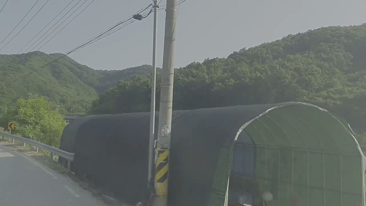 시골버스 | 좁은 산골 마을길 | 공주 891번 (굴티, 봉갑리, 줄바위, 토끼울, 쌍대리)