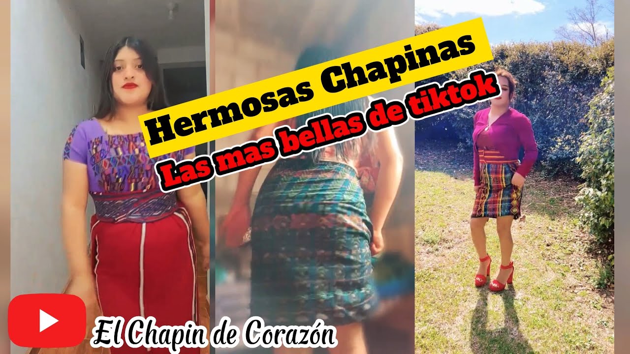 Las mujeres chapinas mas bellas bailando!!! las mas bellas de tik tok