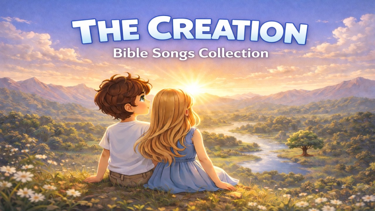 7 Days of Creation Song for Kids | Full Bible Songs Collection | Genesis 1–2