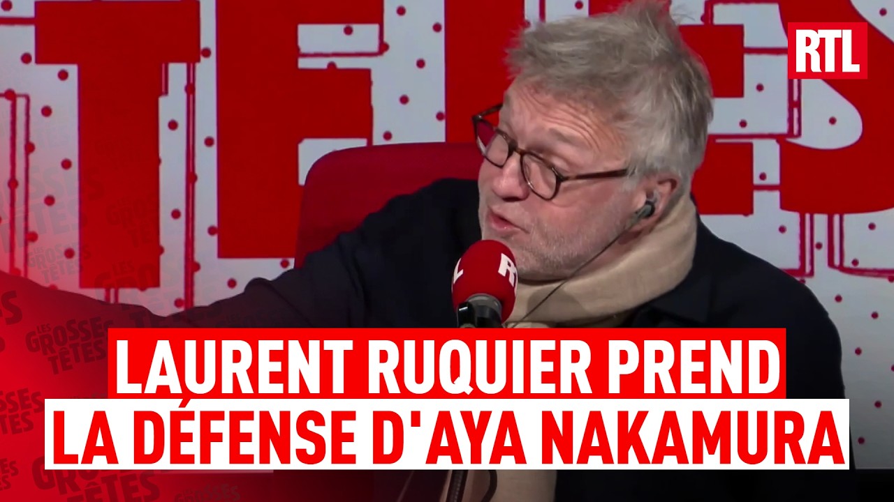 Selfie d'Aya Nakamura devant la Joconde : Laurent Ruquier prend sa défense