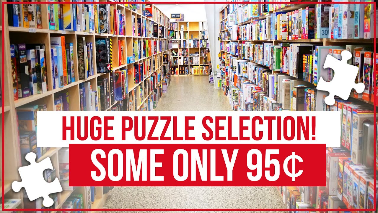 Let's Go Puzzle Shopping at McKay's! HUGE Selection and Good Prices!