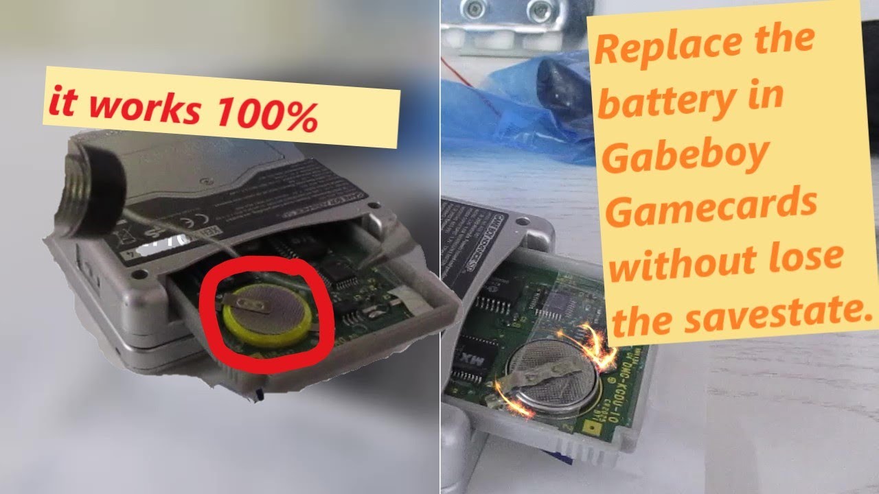 Replace the battery in Gameboy Cartridges without lose the savestate (Pokemon Silver Version)