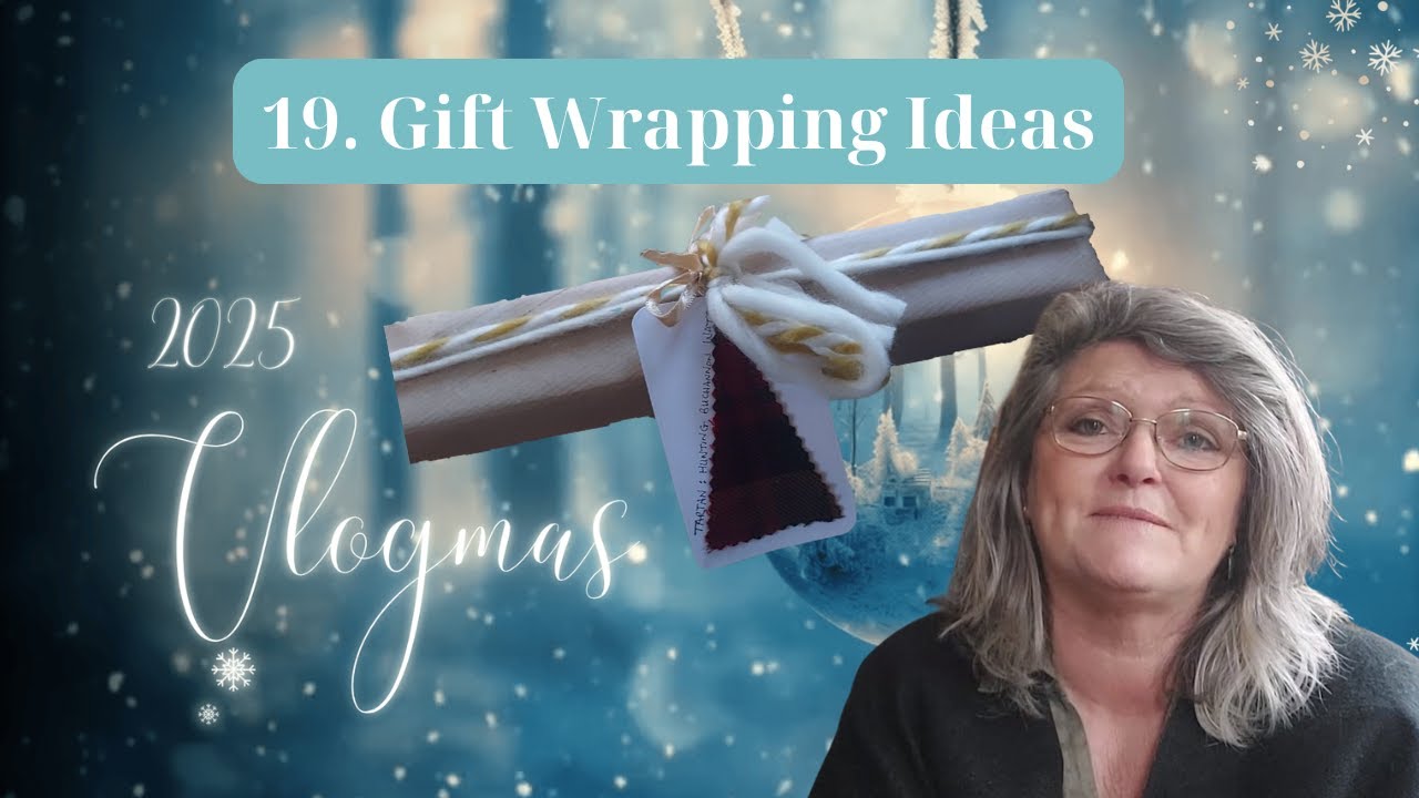 19 | Vlogmas 2025 | FREE or Very Cheap Gift Wrapping Ideas
