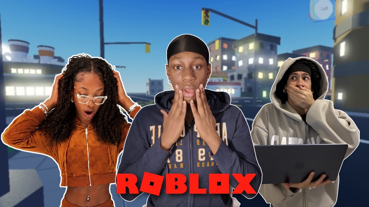 Мы играли в разные игры в Roblox вместе с Javon и Kenzo