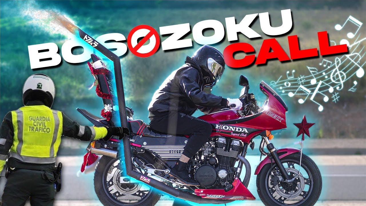 TUBO DE ESCAPE BOSOZOKU - Honda CBX750 - Primeros ritmos #1