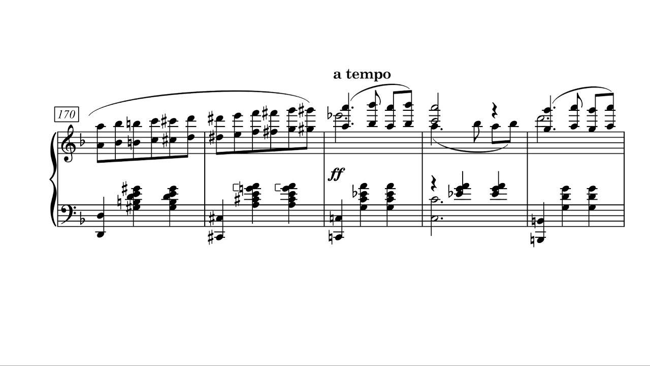 Agustín Barrios - Waltz Op. 8 No. 3 [for Piano]