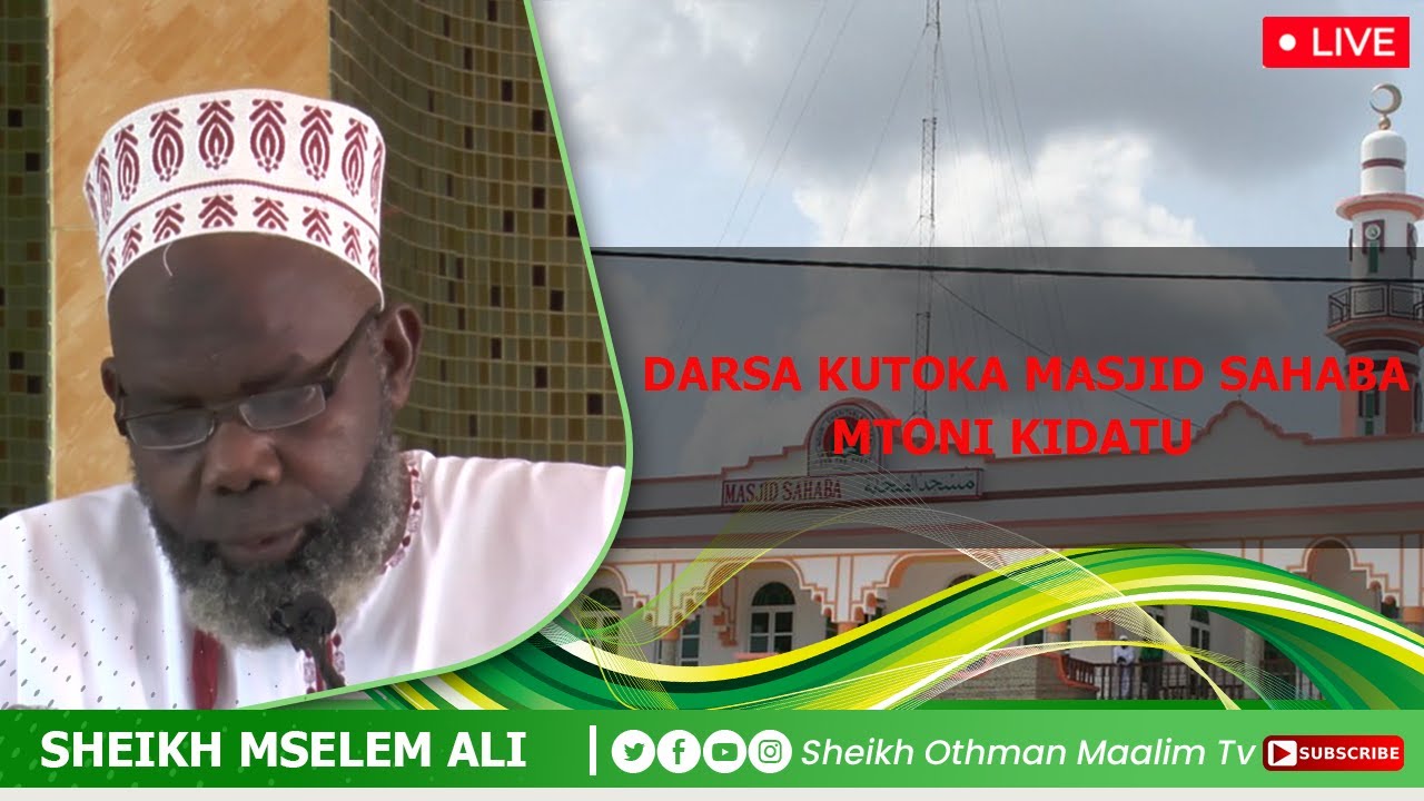 LIVE :🔴7/02/2023  KIPINDI ;  TAFSIR QUR AN SURAT IMRAAN 113 - 115  SHK   MSELEM BIN ALY