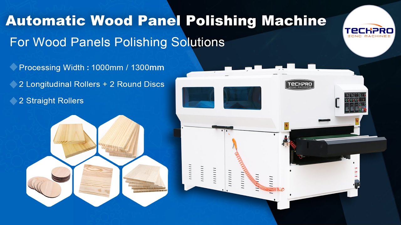 Automatic Sanding Polish Machine Wood Brush Sanding Machine for MDF Cabinet Wood Woodworking Plywood
