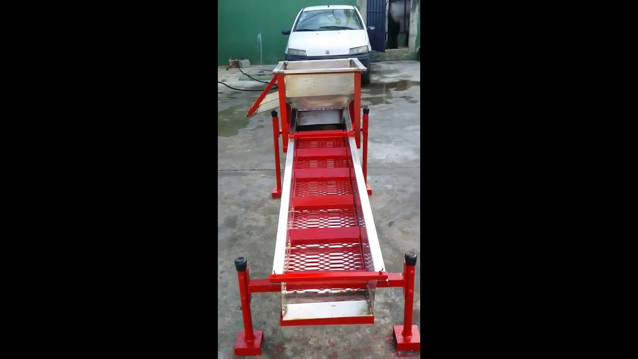 Planta móvil mini draga para extraer oro