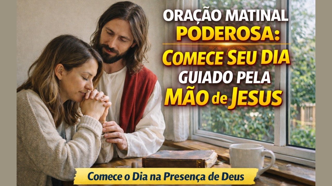 Oração Matinal Poderosa: Comece Seu Dia Guiado Pela Mão de Jesus