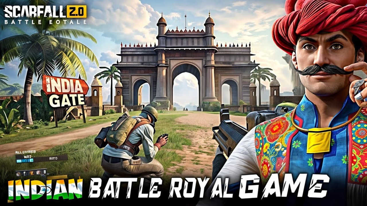 INDIAN KA  🇮🇳 BATTLE ROYALE GAME