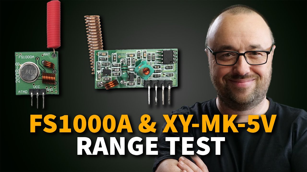 Тест дальности действия радиомодулей FS1000A и XY-MK-5V 433 МГц #Arduino