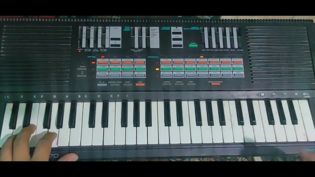 Yamaha Pss470 Tubas y Ecualización