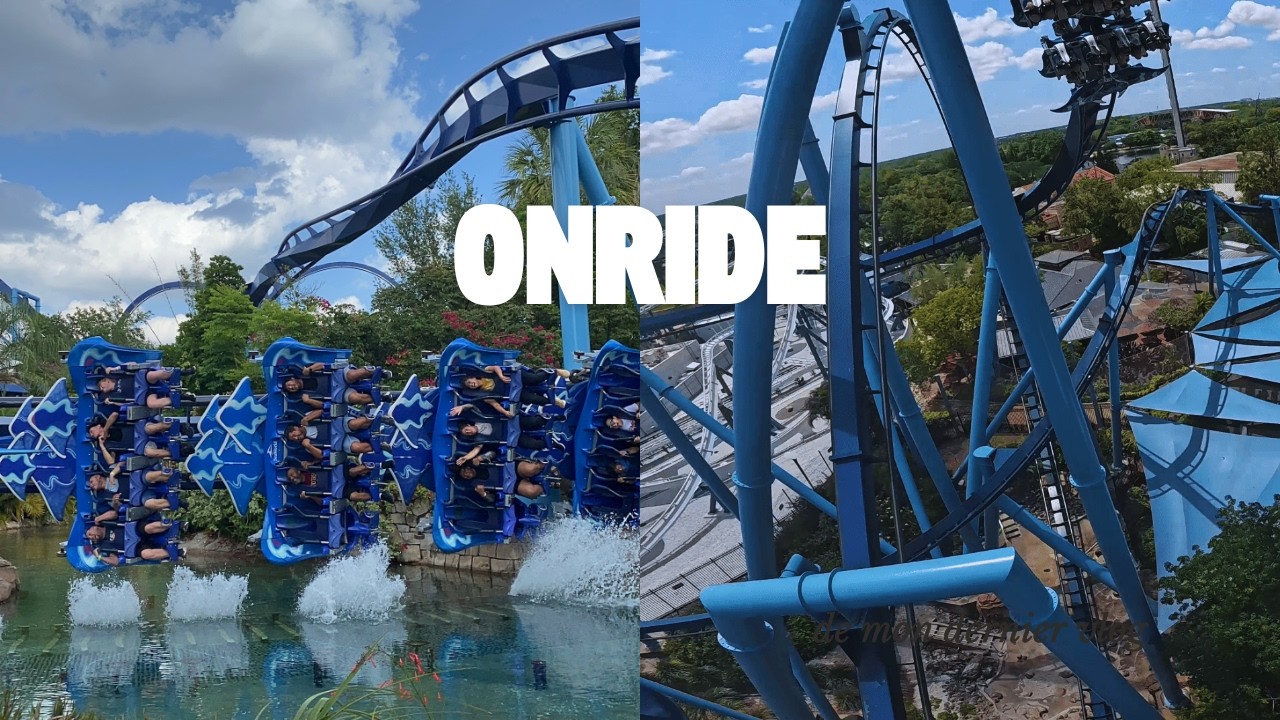 Manta - SeaWorld Orlando POV 4K 60FPS