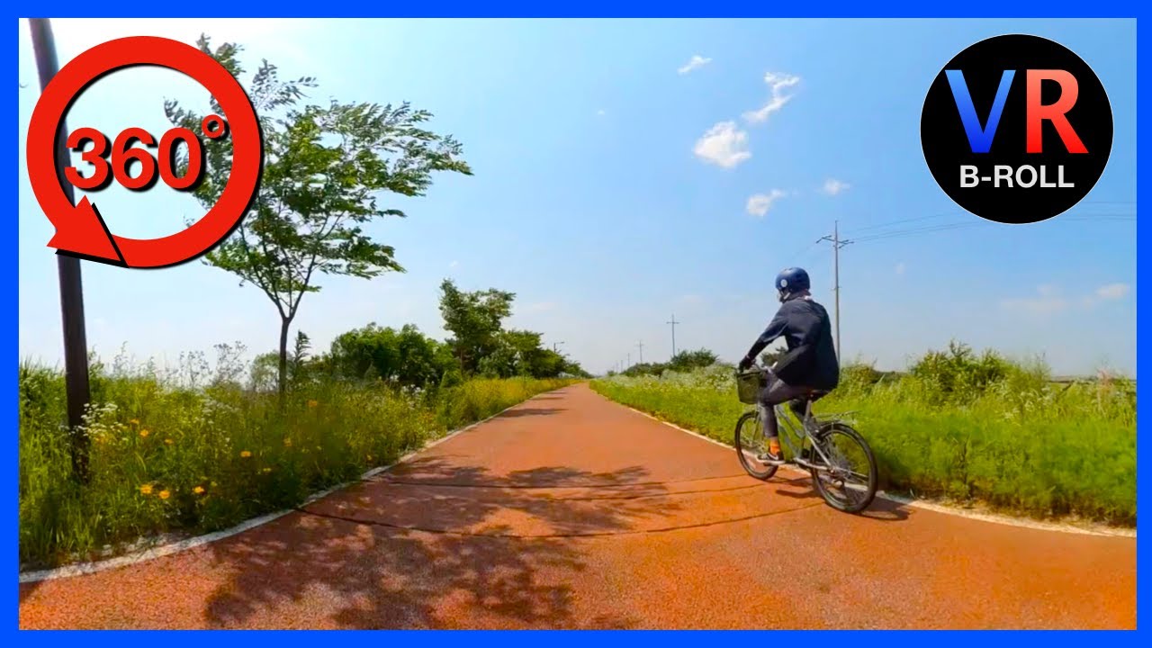 VR 360 - Relaxing Bike Ride 4K