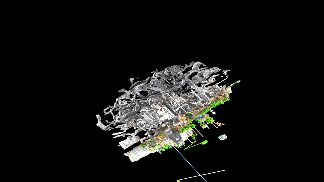 minecraft rendered with povray