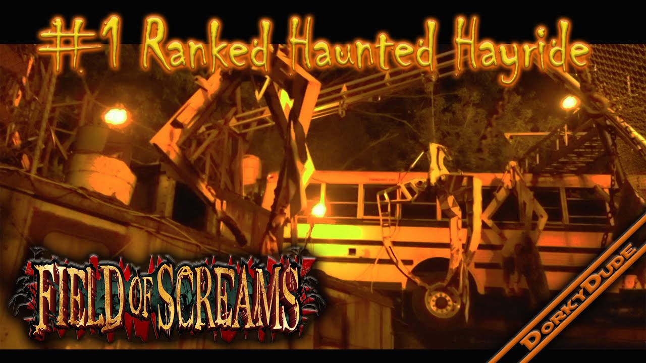 Haunted Hayride at Field of Screams — Маунтвилл, Пенсильвания — «поездка» в доме с привидениями п...