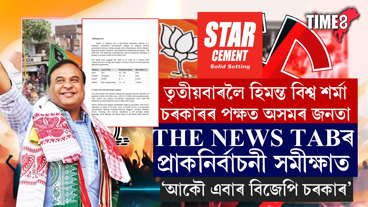 তৃতীয়বাৰলৈ হিমন্ত বিশ্ব শৰ্মা চৰকাৰৰ পক্ষত অসমৰ ভোটাৰ।