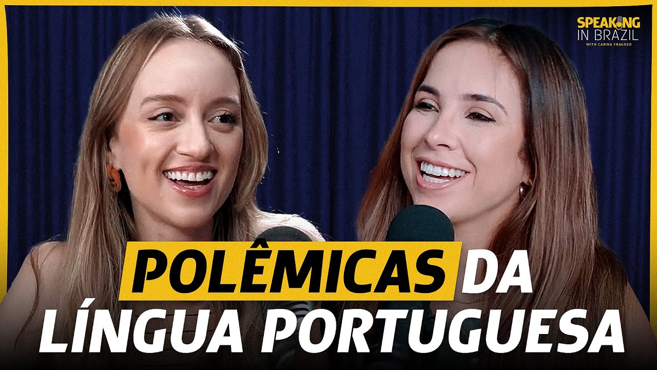 Linguagem neutra, preconceito linguístico e POLÊMICAS do português | Speaking in Brazil #2