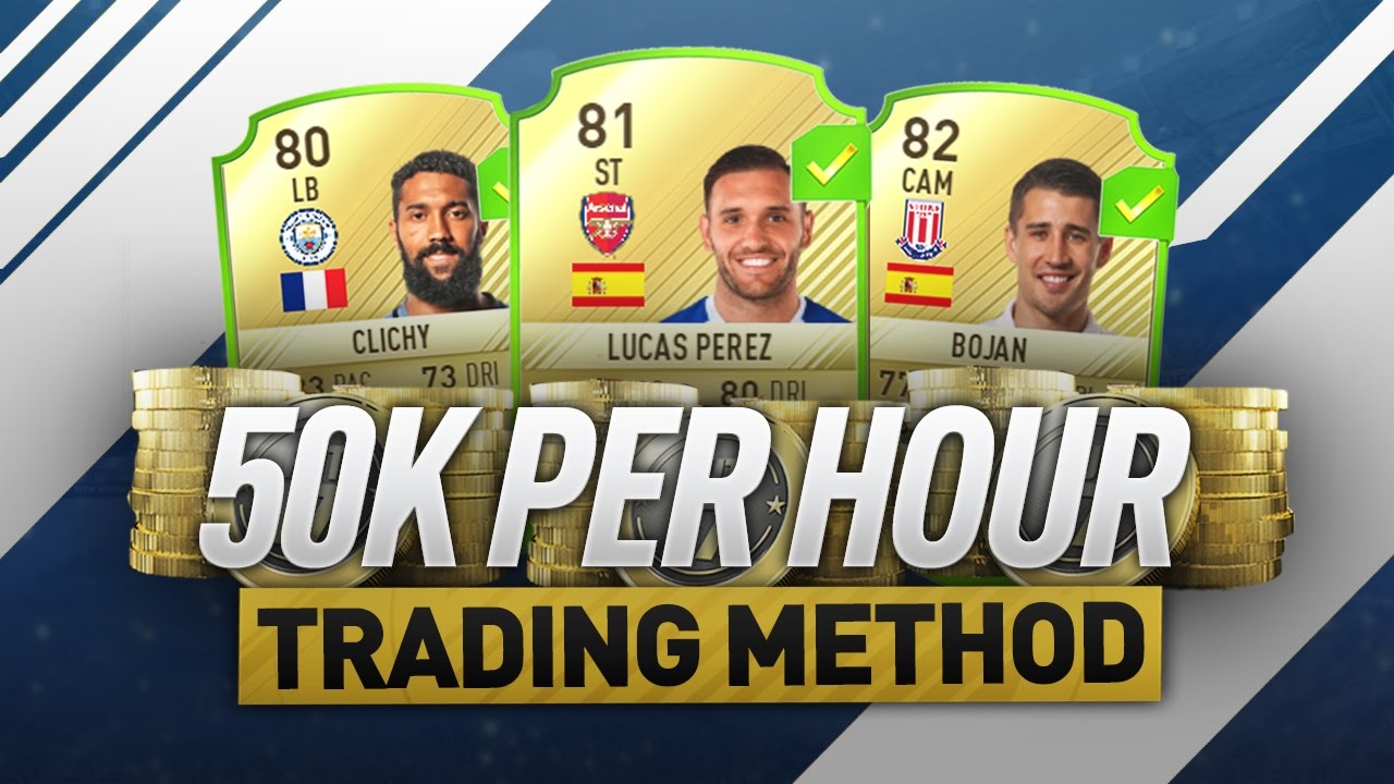 50K PER HOUR! - THE BEST TRADING METHOD ON FIFA 17?