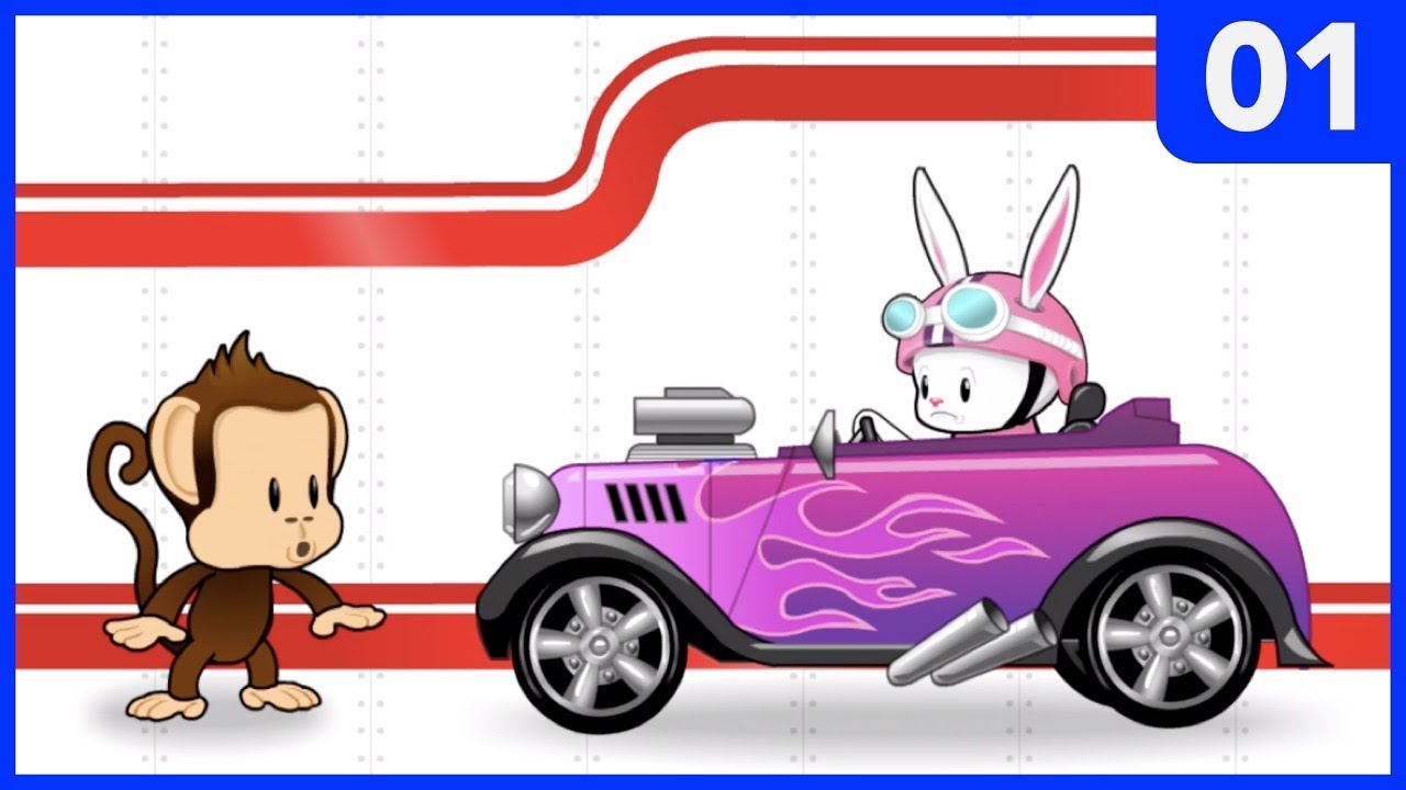Monkey Preschool Fix-It Gameplay #1 | Learn Colors, Letters, and Numbers,  Fix Cars and Airplanes