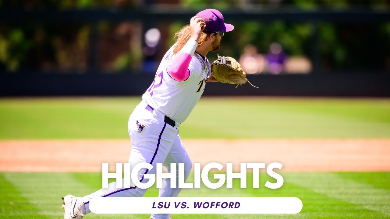 LSU Baseball Walks-Off Wofford in Game 1 of Regional Tournament | Highlights