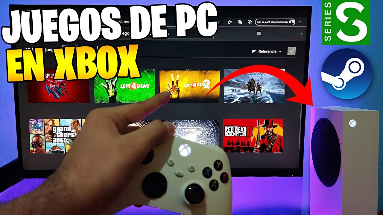 ¿Cómo JUGAR juegos de STEAM (PC) en XBOX en 2024? | Geforce Now | Xbox Series X|S, Xbox One 🎮