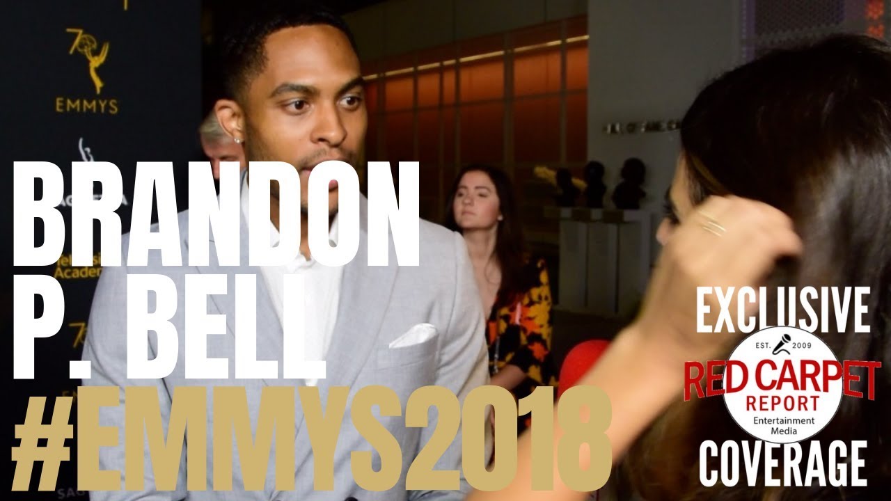 Brandon P. Bell interviewed at the 6th Dynamic & Diverse #Emmys #SAGAFTRA Celebration #Emmys70