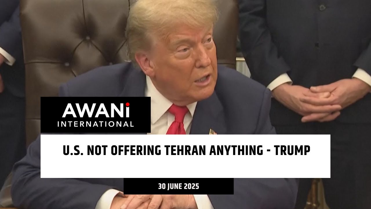 U.S. not offering Tehran anything - Trump