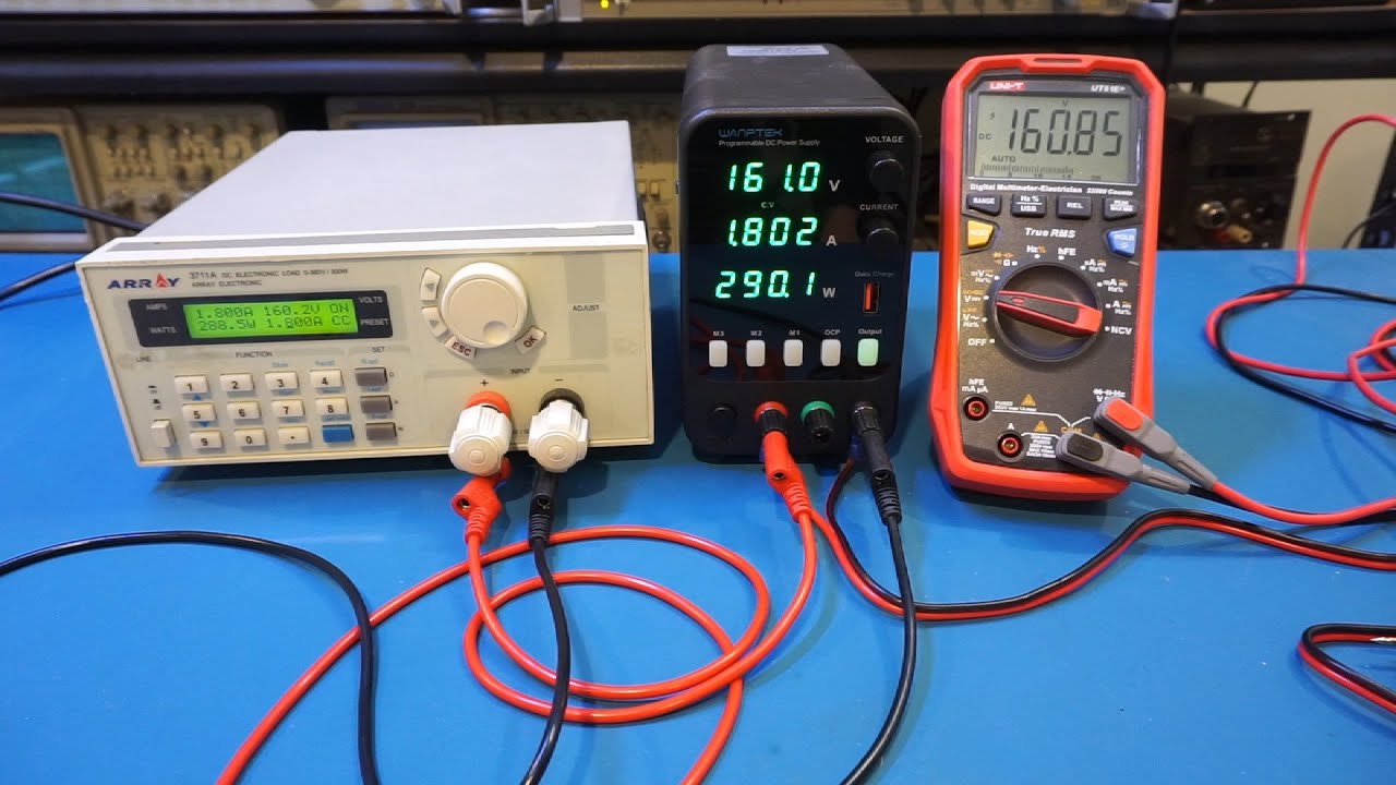 WANPTEK APS1602H 0-160V Power Supply Review/Teardown