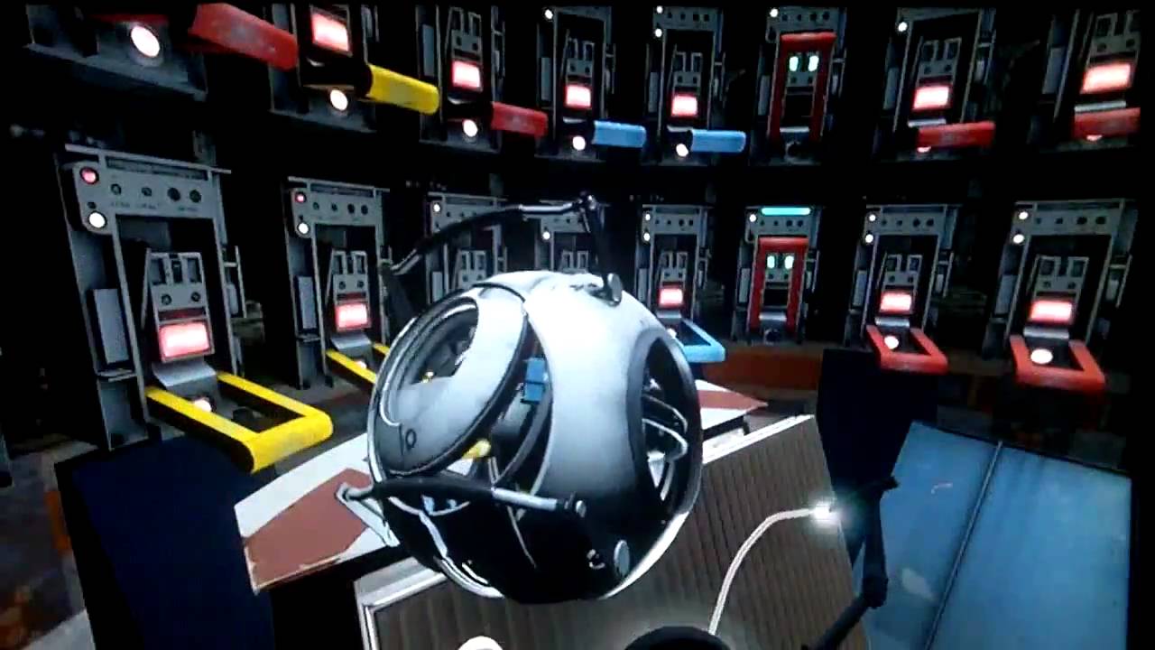 @gamerdads Portal 2 - GLaDOS awakens...