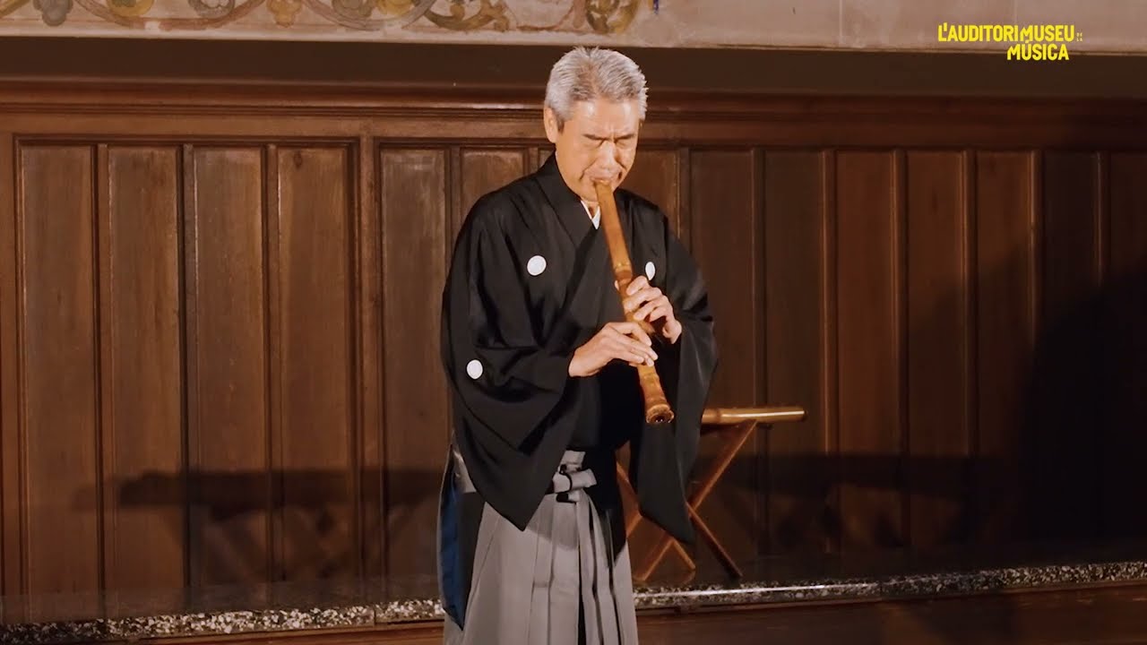 Trànsits: Sons del Budisme. Concert de shakuhachi, Kaoru Kakizakai