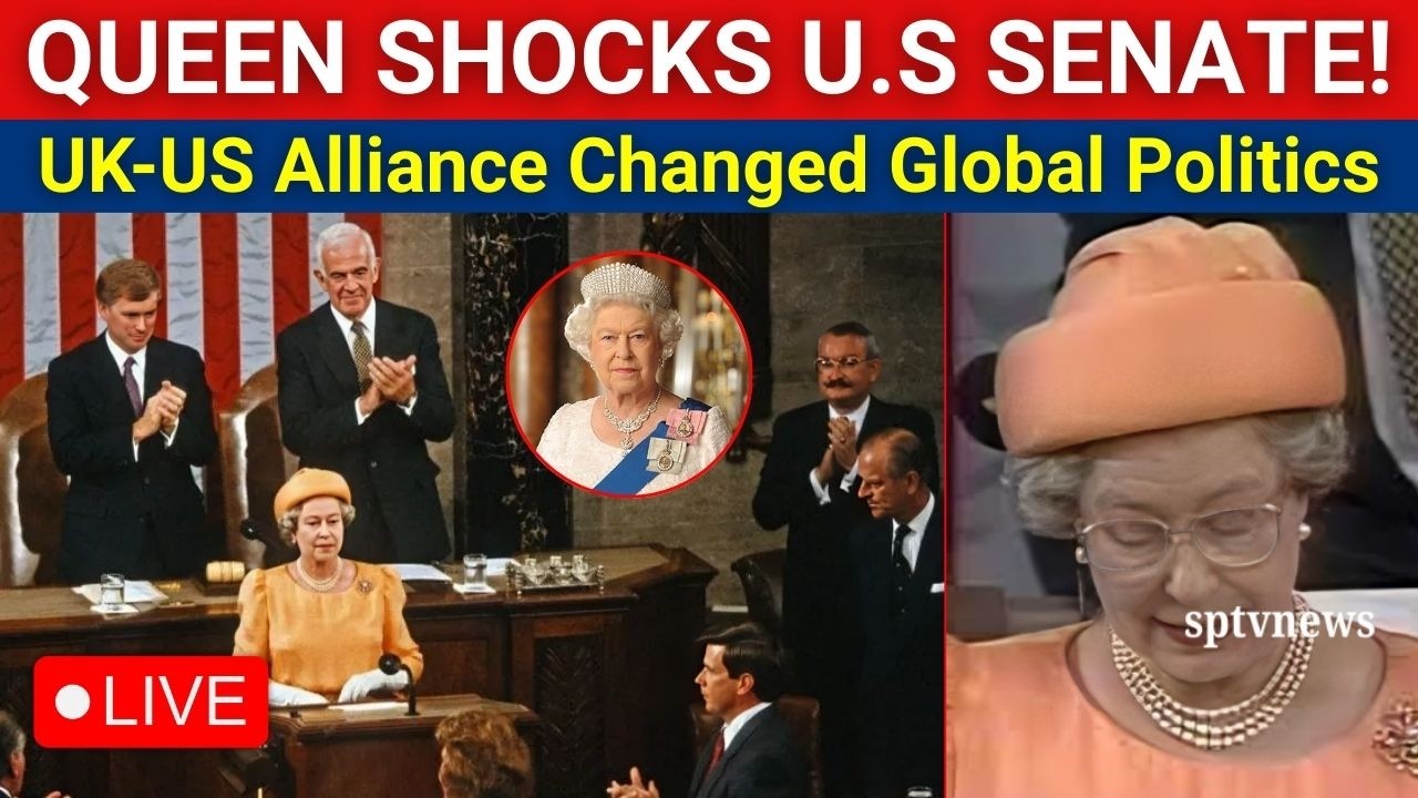 LIVE: Queen Elizabeth Shocks Senate! Speech Sparks Explosive U.S.–UK Unity Alliance | US Congress