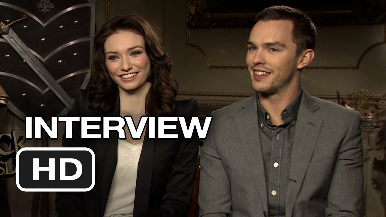 Jack the Giant Slayer Interview - Nicholas Hoult and Leanor Tomlinson (2013) - Adventure Movie HD