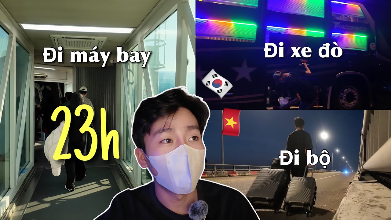 Du học sinh Hàn về miền Tây ăn Tết | Hành trình 23 tiếng của Khánh