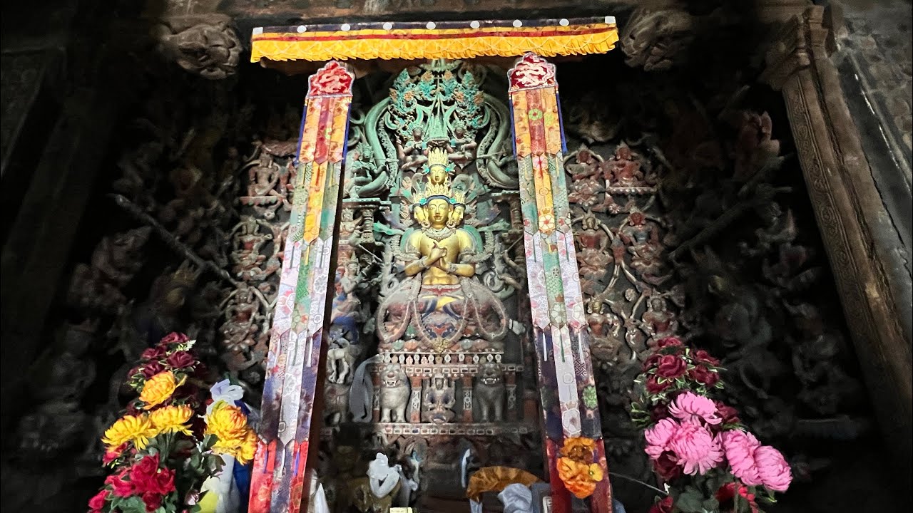 Exploring the Hidden Ancient Gem: Chilling Monastery in Ladakh. Sumda-Mangyu-Alchi pilgrimage track.