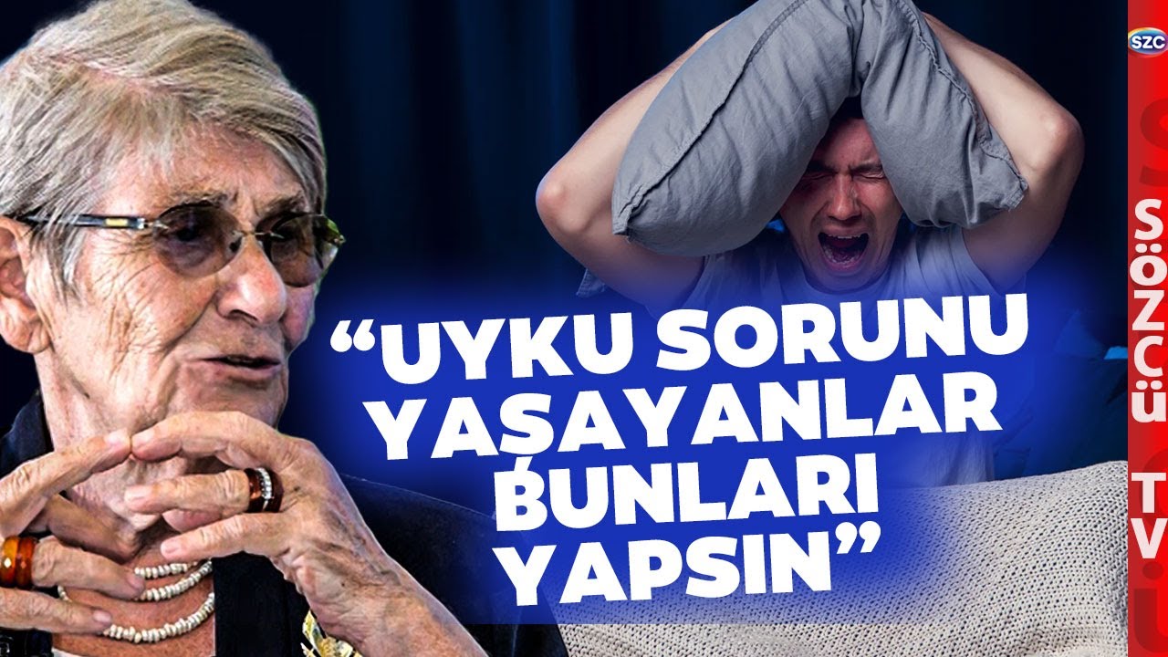 Uyumakta Zorluk Çekenler Dikkat! Canan Karatay'dan Uyuyamayanlara Tavsiyeler