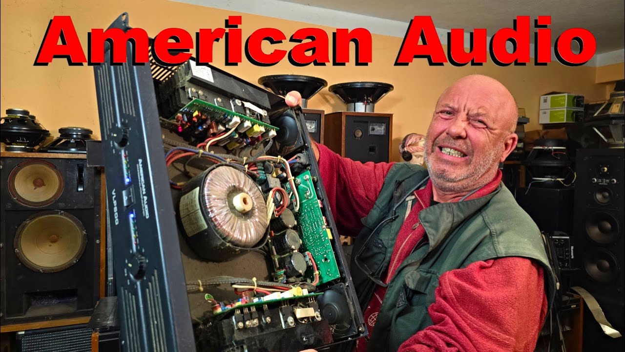 American Audio VLP600 Stereo Power Amp
